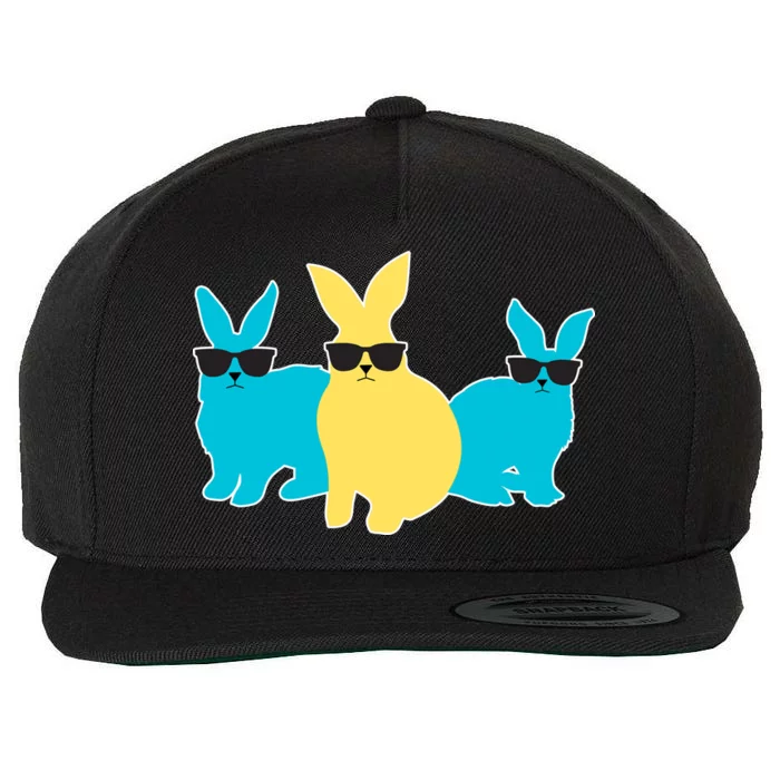 Bunny Squad Wool Snapback Cap