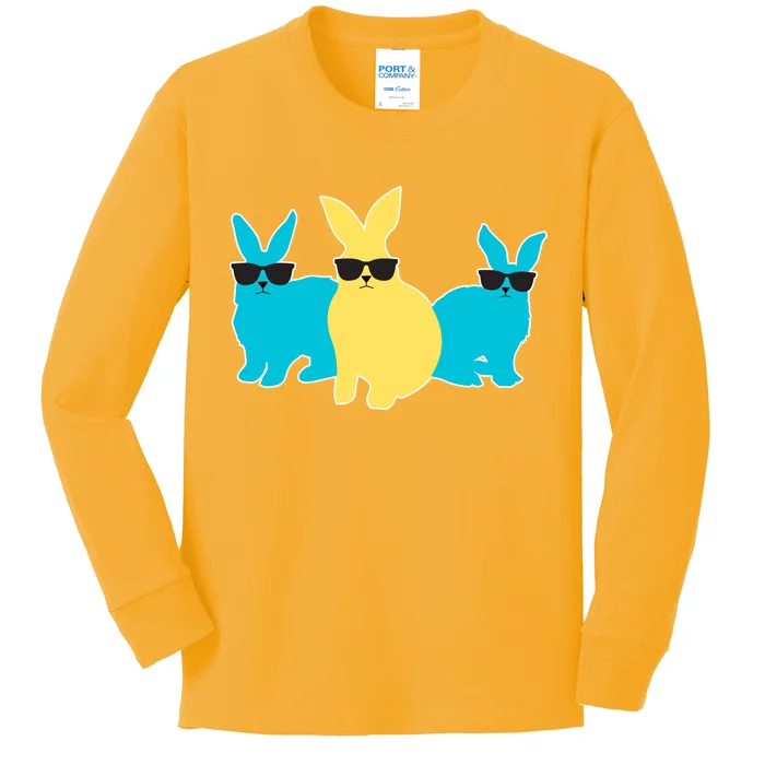 Bunny Squad Kids Long Sleeve Shirt