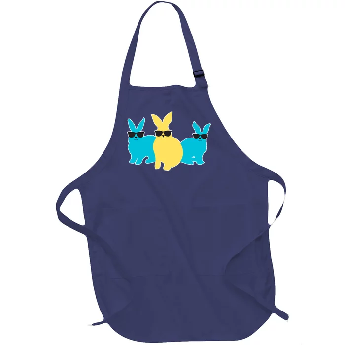 Bunny Squad Full-Length Apron With Pocket