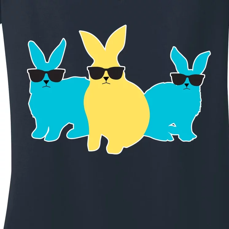 Bunny Squad Women's V-Neck T-Shirt