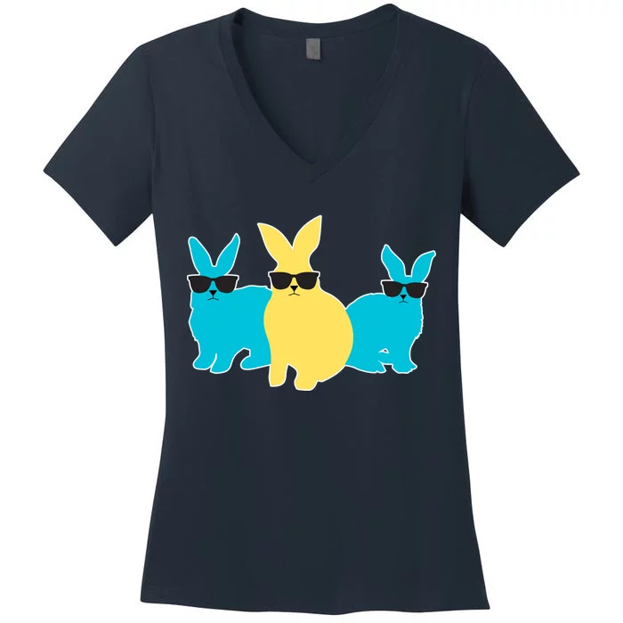 Bunny Squad Women's V-Neck T-Shirt