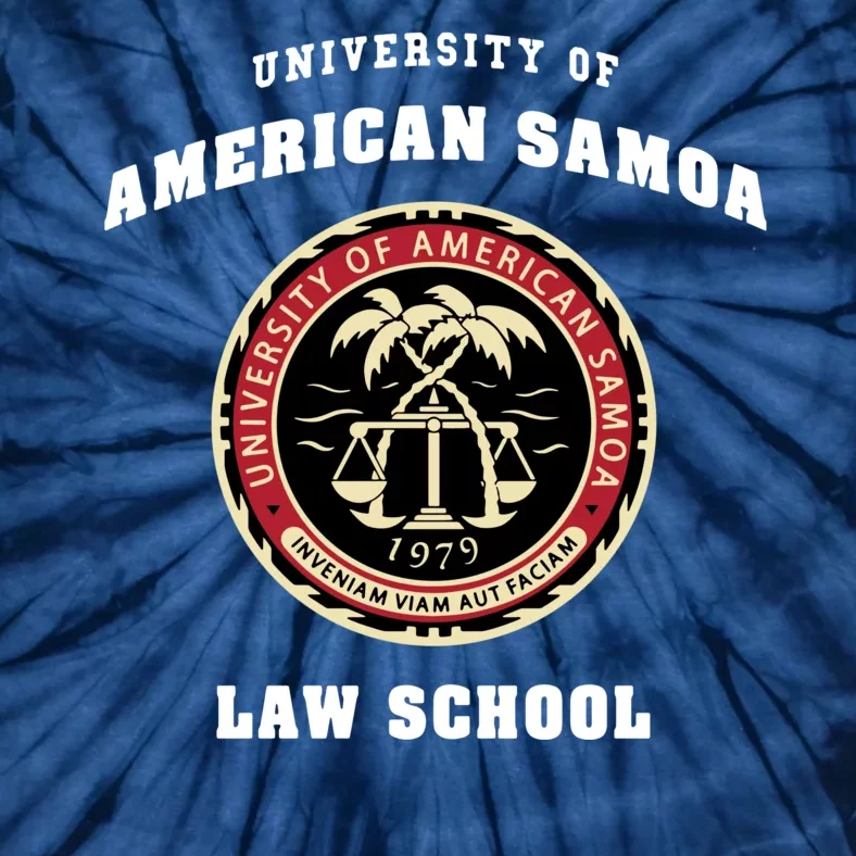 BCS University Of American Samoa Law School Tie-Dye T-Shirt