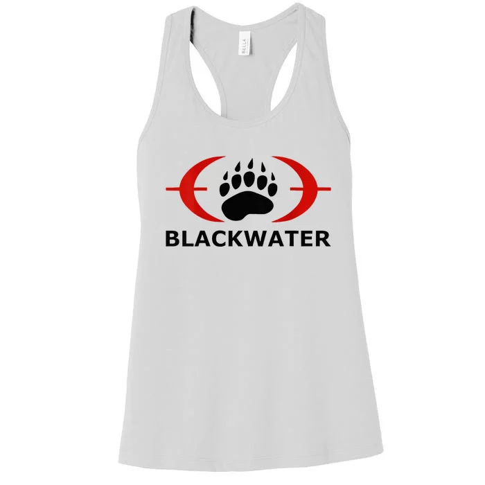 Blackwater Usa Private Military Women's Racerback Tank