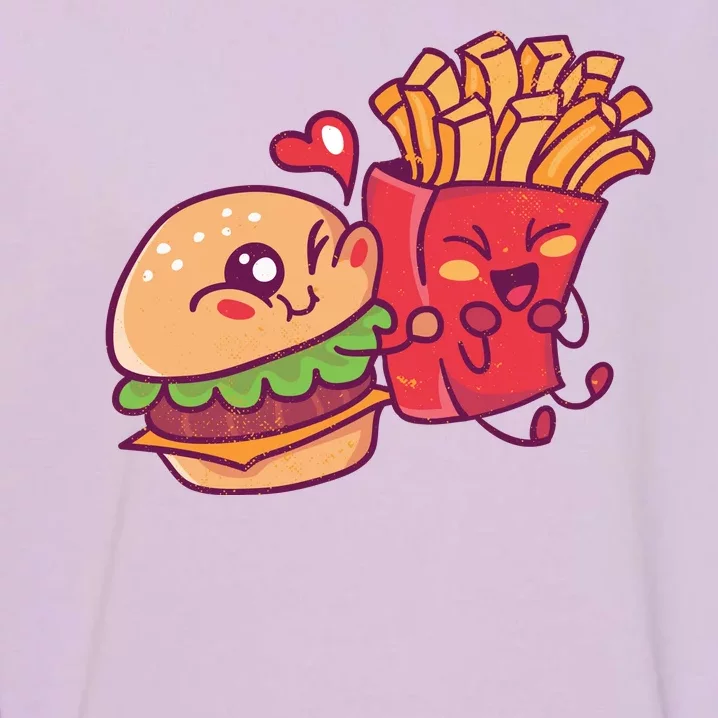 Burger Loves Fries Garment-Dyed Sweatshirt