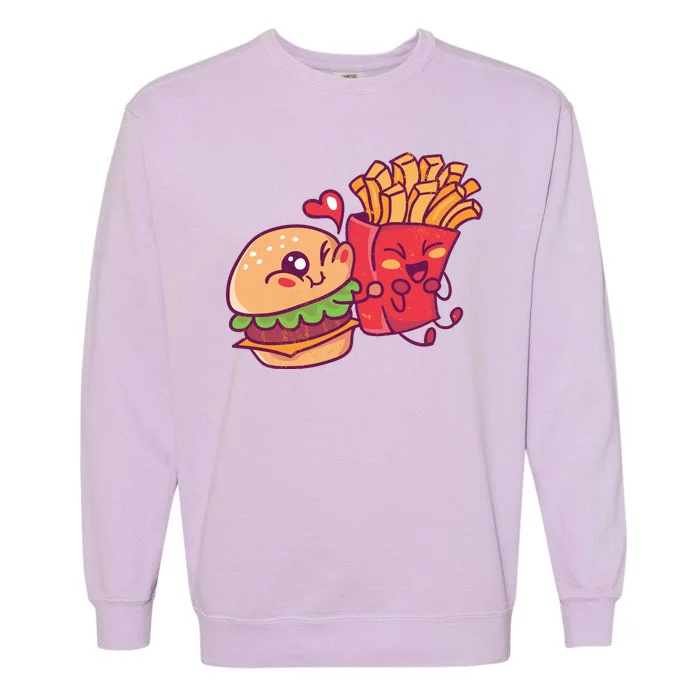 Burger Loves Fries Garment-Dyed Sweatshirt