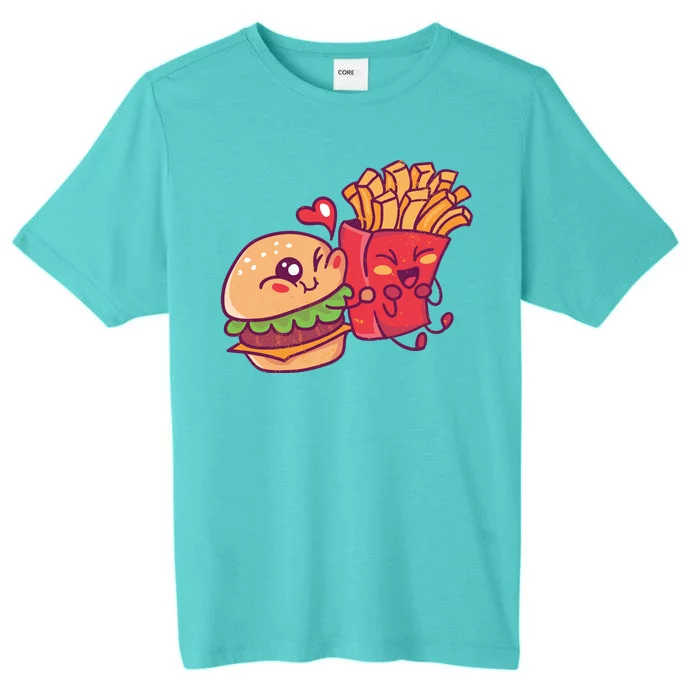 Burger Loves Fries ChromaSoft Performance T-Shirt