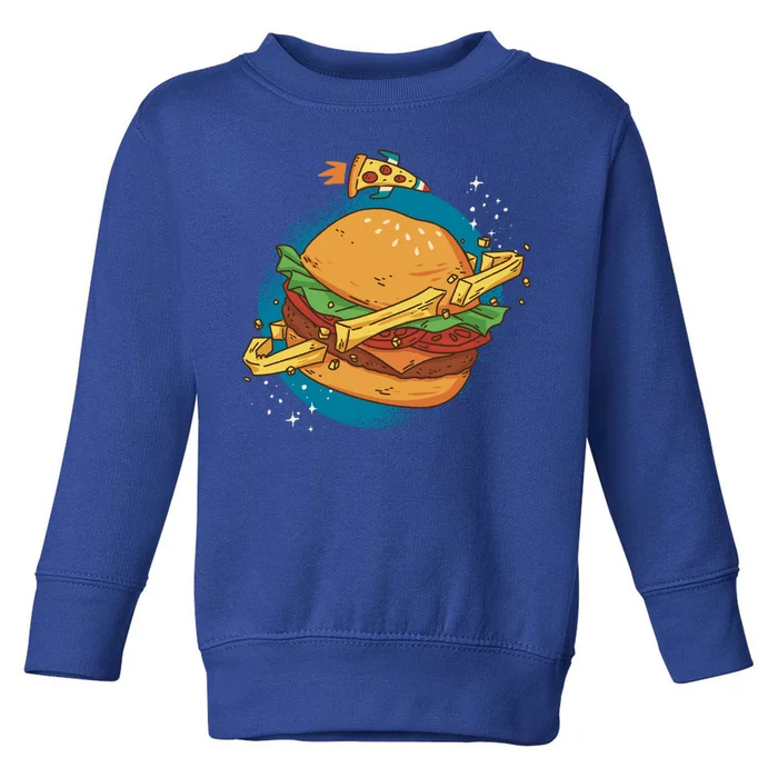 Burger Planet Toddler Sweatshirt