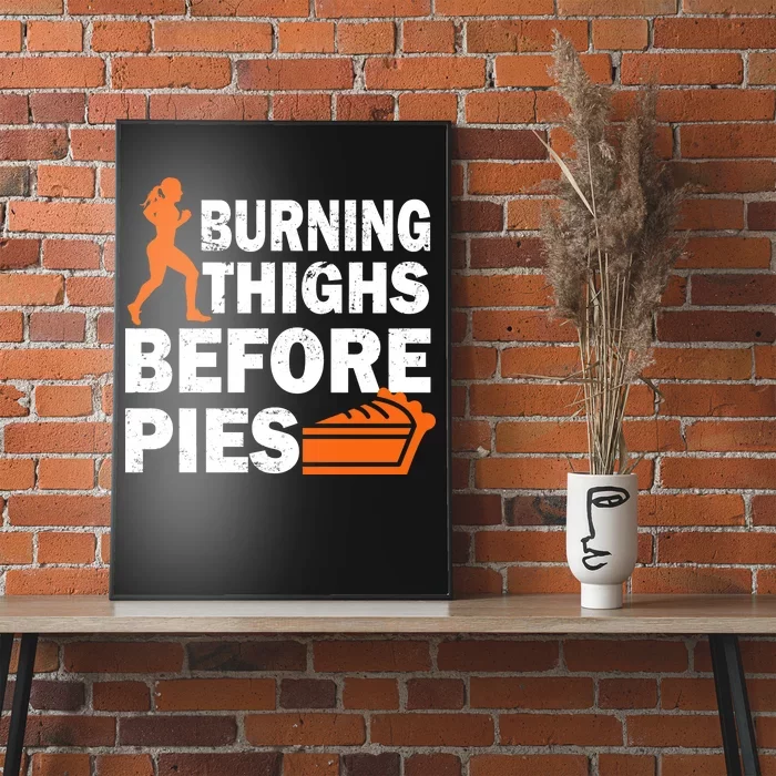 Burning Thighs For Christmas Pies Poster