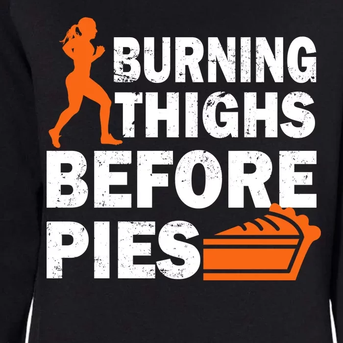 Burning Thighs For Christmas Pies Womens California Wash Sweatshirt