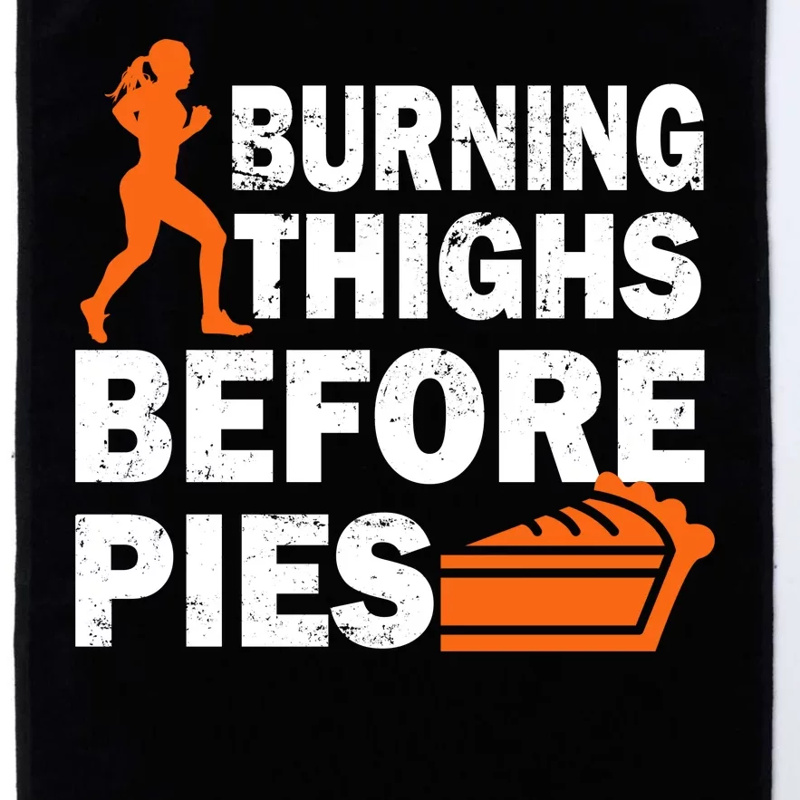 Burning Thighs For Christmas Pies Platinum Collection Golf Towel