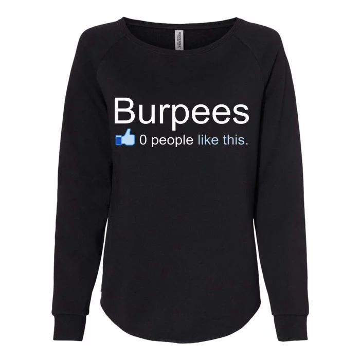 Burpees, 0 People Like This Womens California Wash Sweatshirt