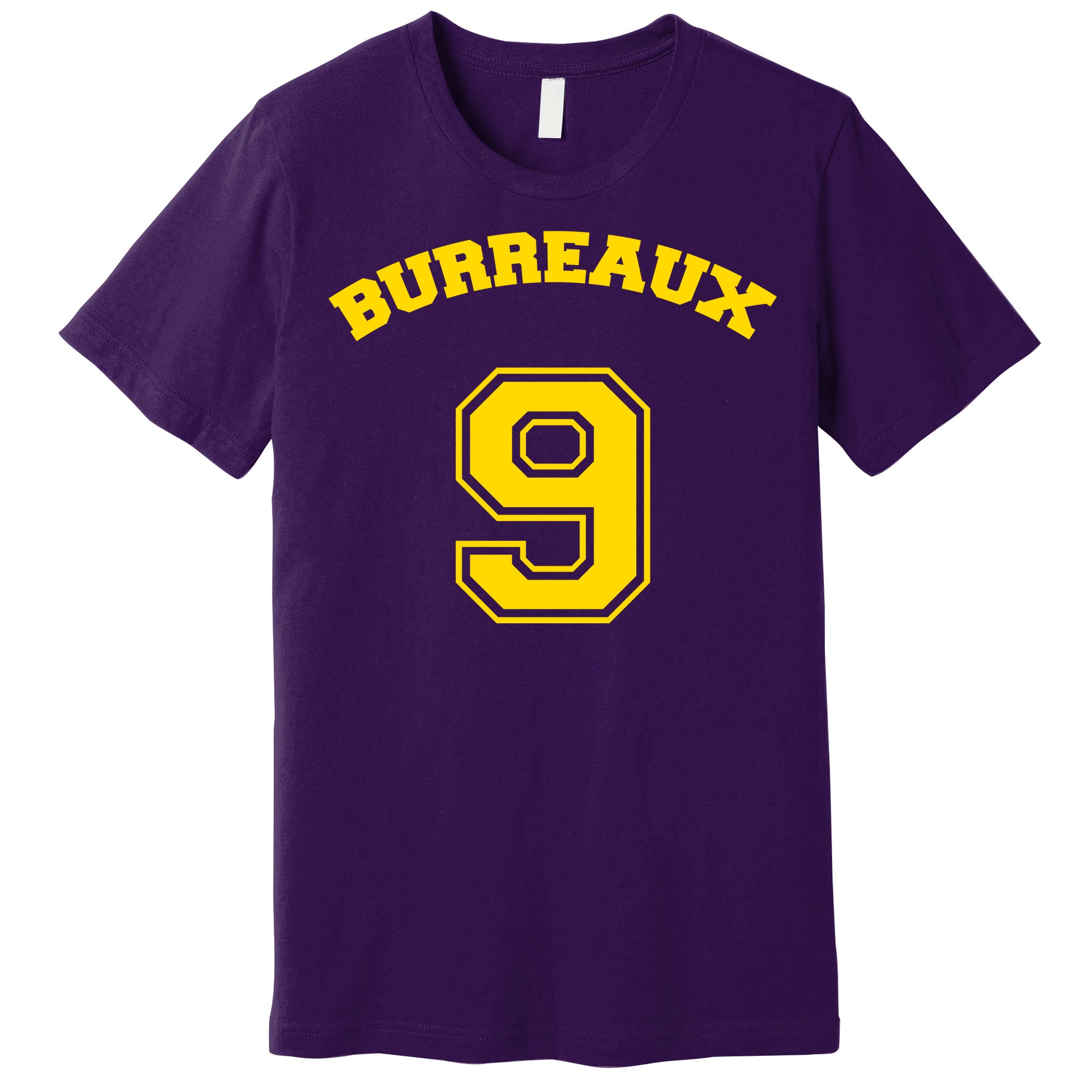 TeeShirtPalace Burreaux Number 9 Louisiana Football Fan T-Shirt