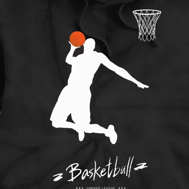 Basketball Usa Summer League Basketball Lover Tie Dye Hoodie