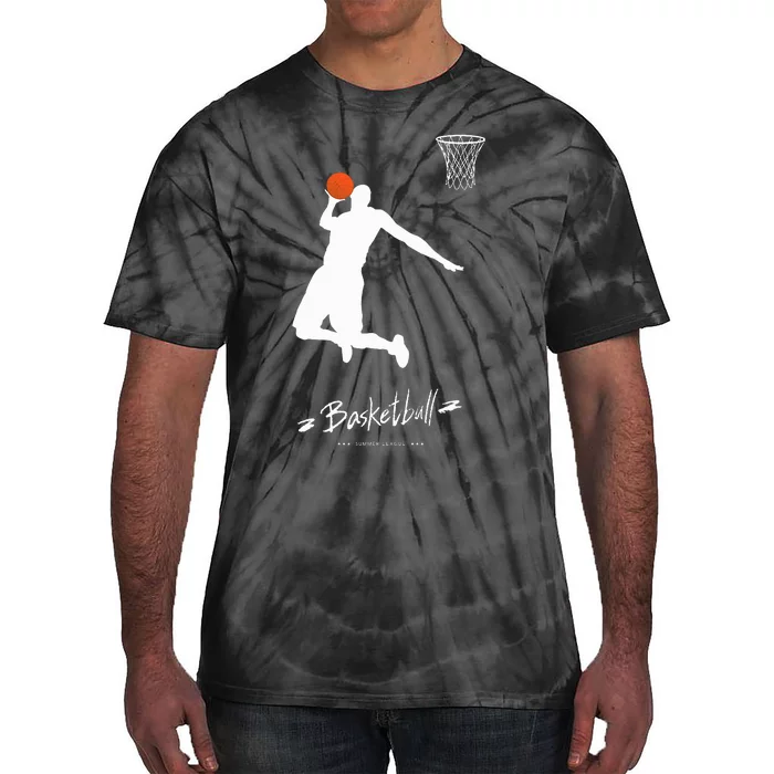 Basketball Usa Summer League Basketball Lover Tie-Dye T-Shirt