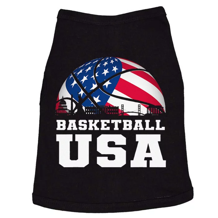 Basketball USA Support the Team USA Flag Dream Doggie Tank