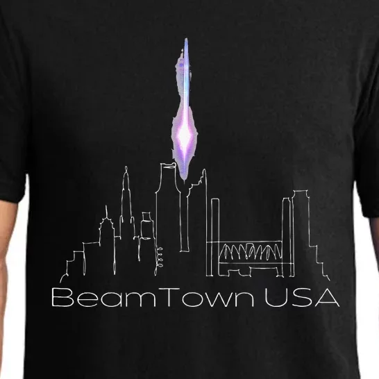 Beamtown Usa Sacramento Basketball Pajama Set