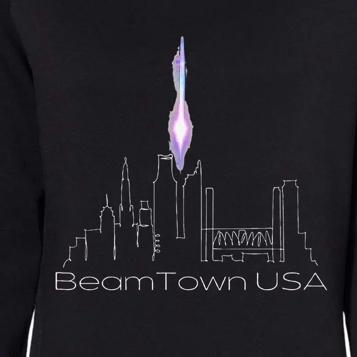 Beamtown Usa Sacramento Basketball Womens California Wash Sweatshirt