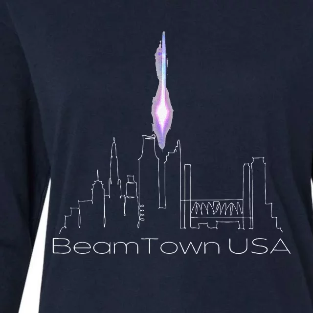 Beamtown Usa Sacramento Basketball Womens Cotton Relaxed Long Sleeve T-Shirt