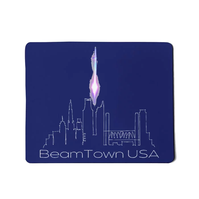 Beamtown Usa Sacramento Basketball Mousepad