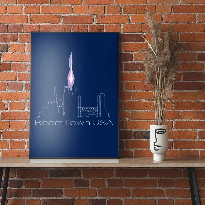 Beamtown Usa Sacramento Basketball Poster