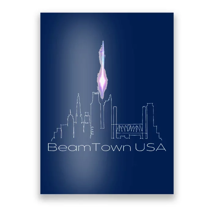 Beamtown Usa Sacramento Basketball Poster