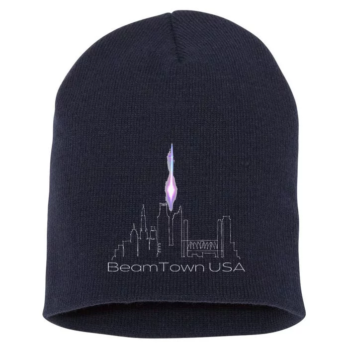 Beamtown Usa Sacramento Basketball Short Acrylic Beanie