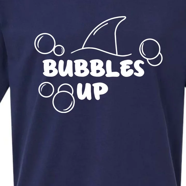 Bubbles Up Shark Sueded Cloud Jersey T-Shirt