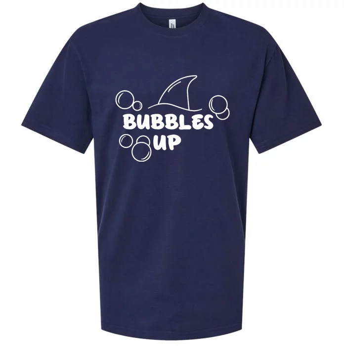 Bubbles Up Shark Sueded Cloud Jersey T-Shirt