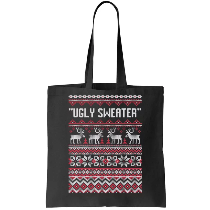 Barstool Ugly Sweater Tote Bag