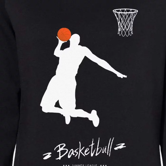 Basketball USA Summer League Basketball Lover Womens California Wash Sweatshirt