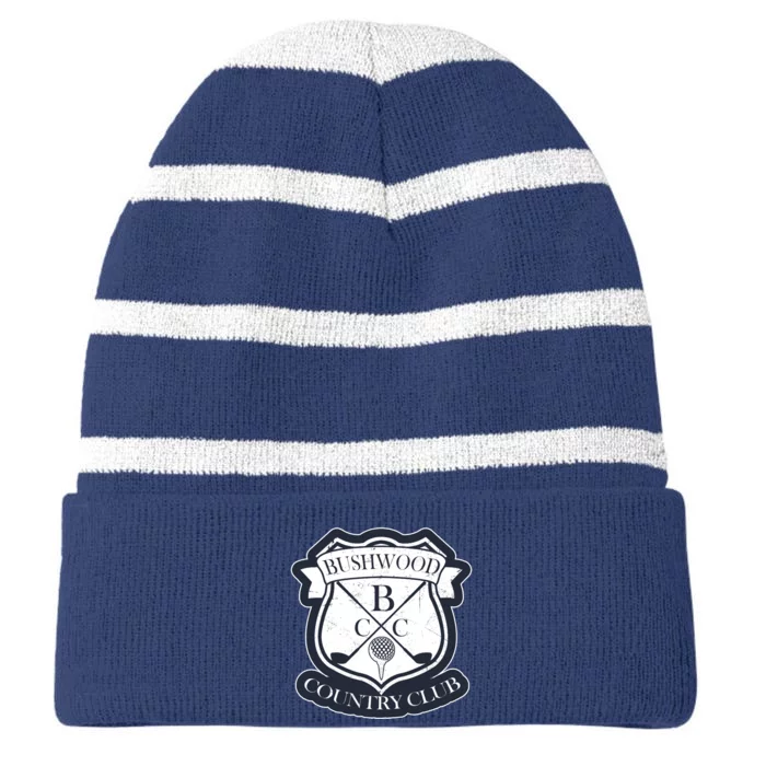 Bushwood Country Club Striped Beanie with Solid Band