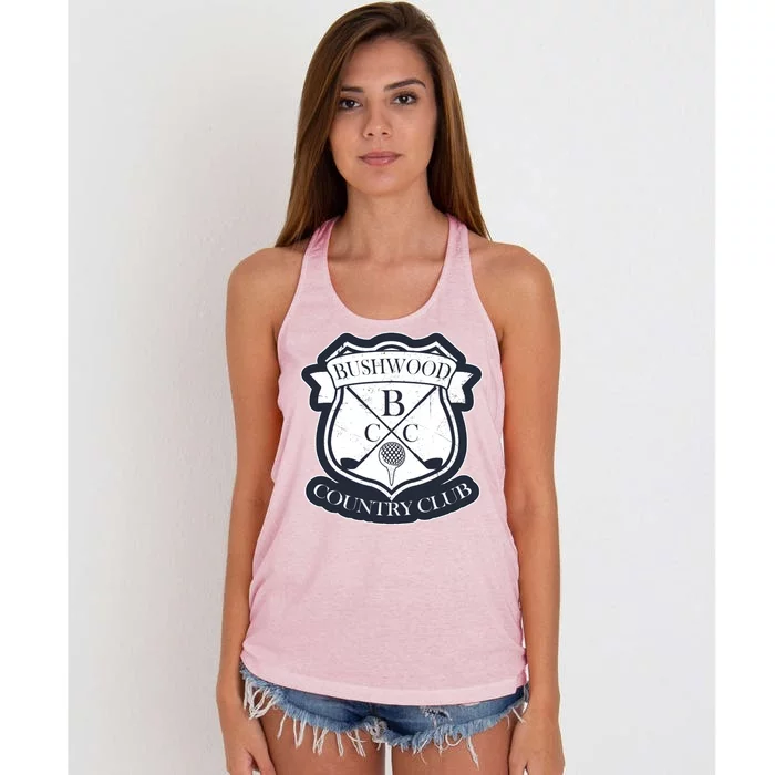 Bushwood Country Club Women's Knotted Racerback Tank