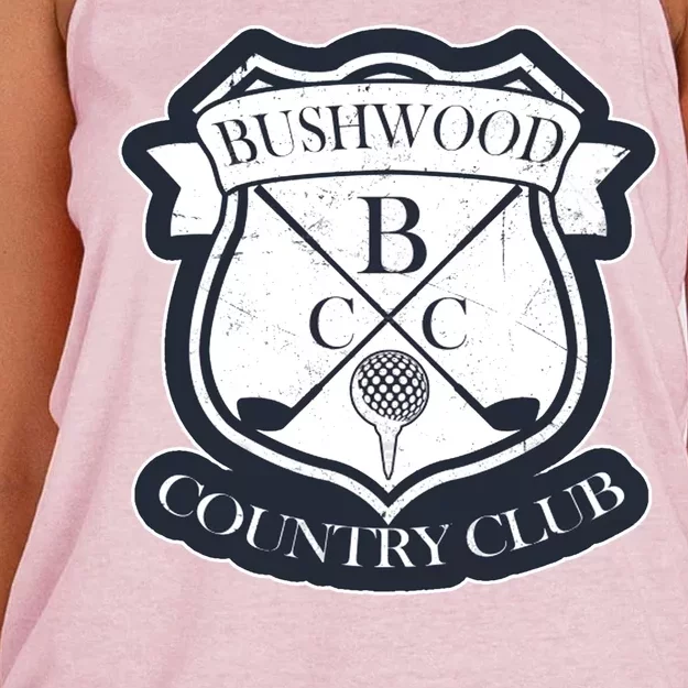 Bushwood Country Club Women's Knotted Racerback Tank