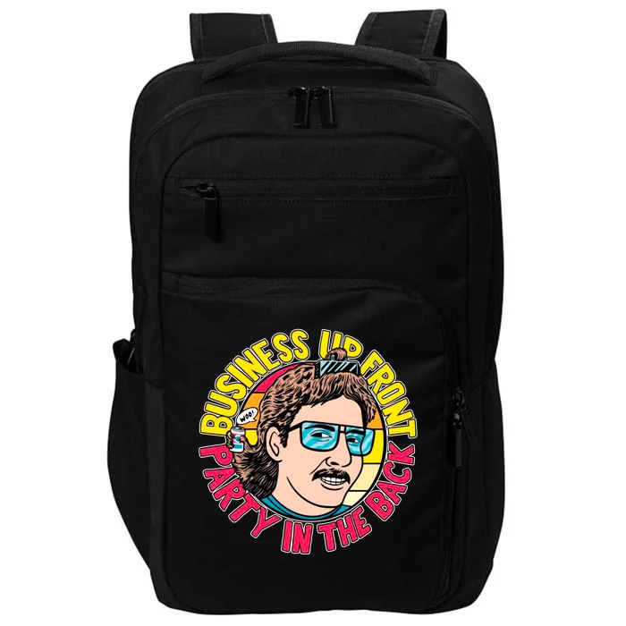 Business Up Front Party In The Back Impact Tech Backpack