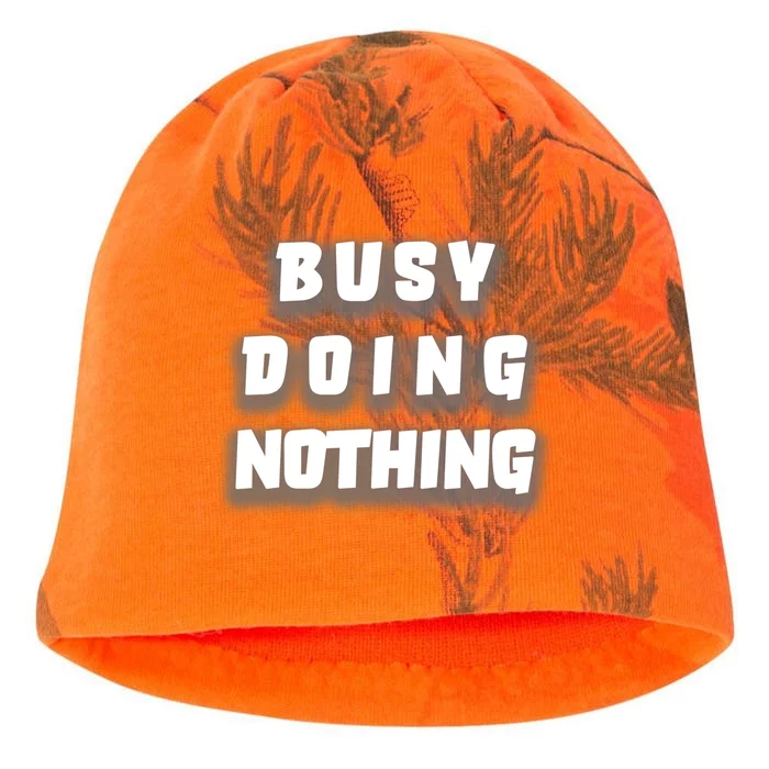 Busy Doing Nothing Kati - Camo Knit Beanie