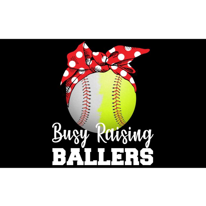 Busy Raising Ballers Bumper Sticker