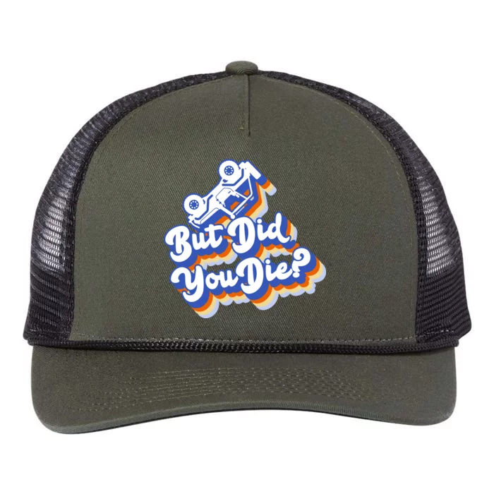 But Did You Die Off-Road Truck Retro Rope Trucker Hat Cap