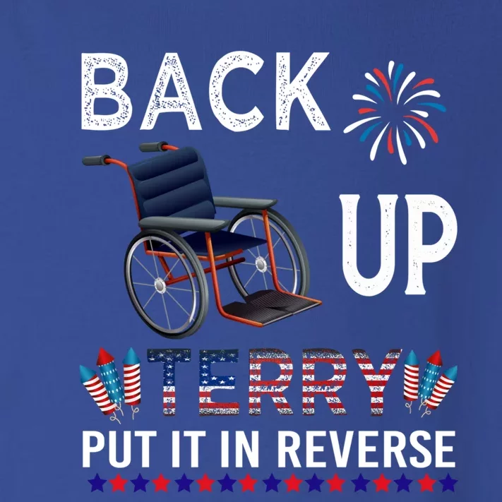 Back Up Terry Put It In Reverse Tee Funny July 4th Of July Gift Toddler Long Sleeve Shirt