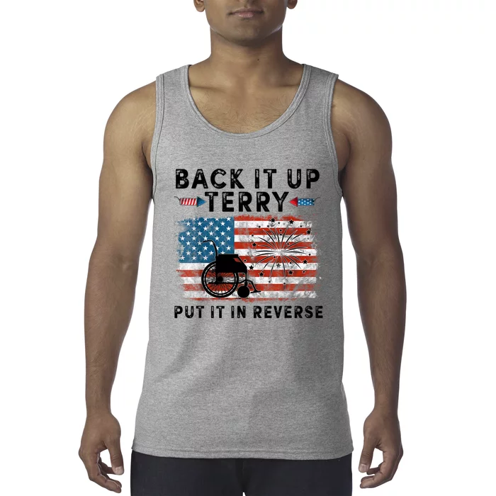 Back Up Terry Put It In Reverse Unisex Cool Gift Tank Top