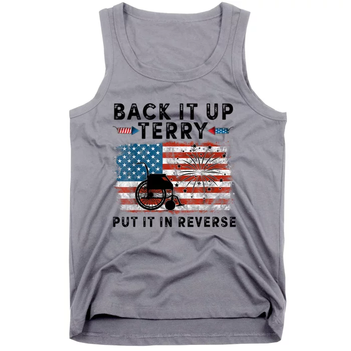 Back Up Terry Put It In Reverse Unisex Cool Gift Tank Top