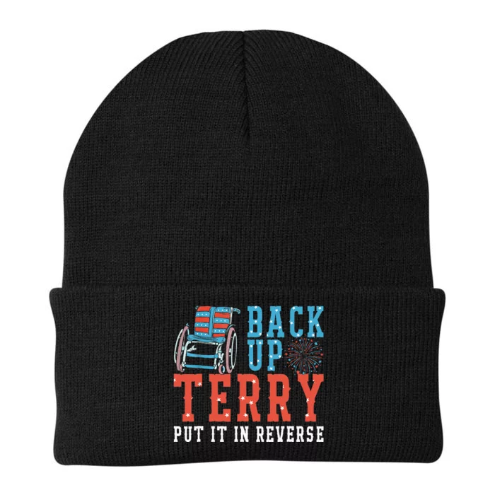 Back Up Terry Put It In Reverse Firework 4th Of July Knit Cap Winter Beanie