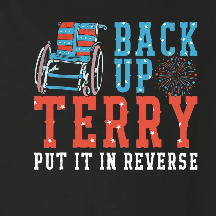 Back Up Terry Put It In Reverse Firework 4th Of July Toddler Long Sleeve Shirt