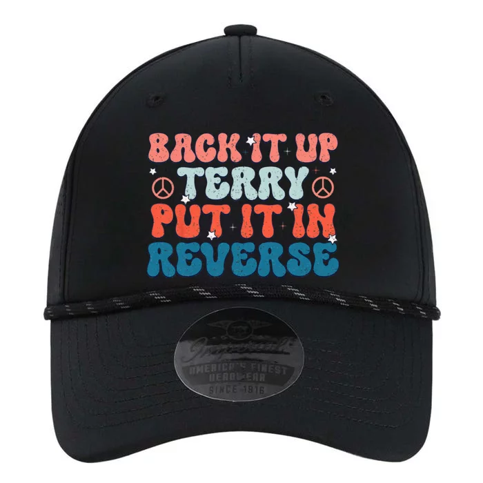 Back Up Terry Put It In Reverse Groovy Vintage 4th Of July Performance The Dyno Cap