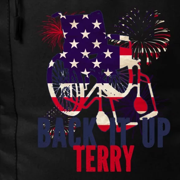 Back Up Terry Put It In Reverse 4th Of July Daily Commute Backpack