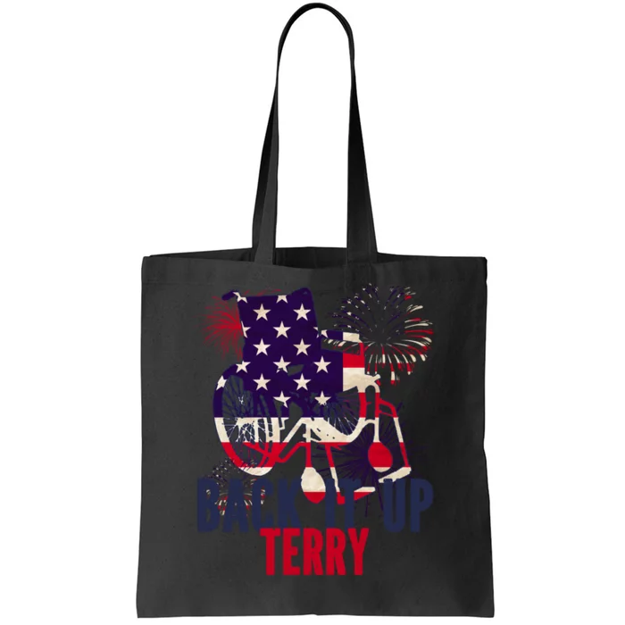 Back Up Terry Put It In Reverse 4th Of July Tote Bag