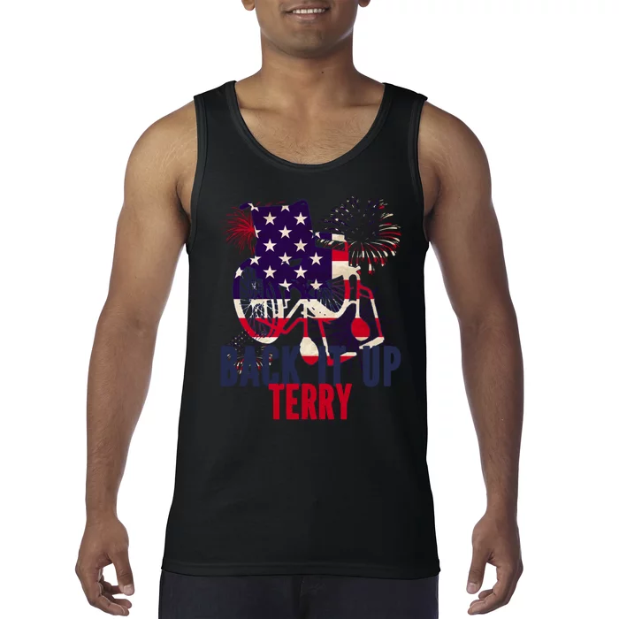 Back Up Terry Put It In Reverse 4th Of July Tank Top