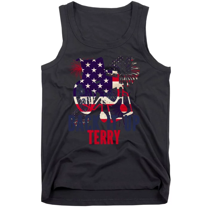 Back Up Terry Put It In Reverse 4th Of July Tank Top