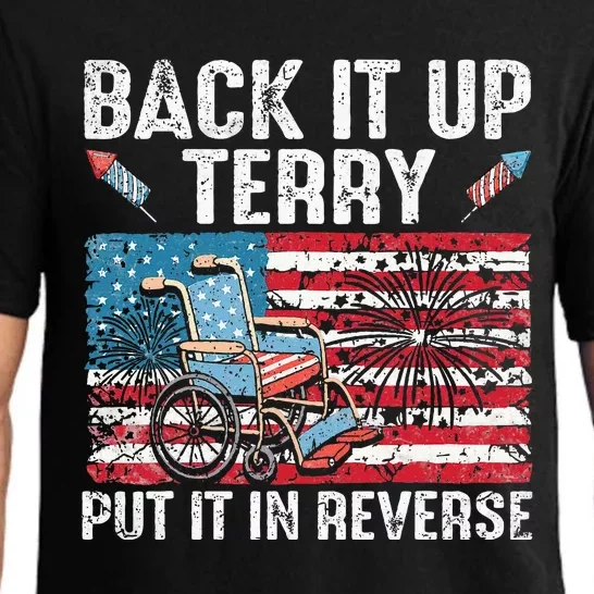 Back Up Terry Put It In Reverse Firework Pajama Set