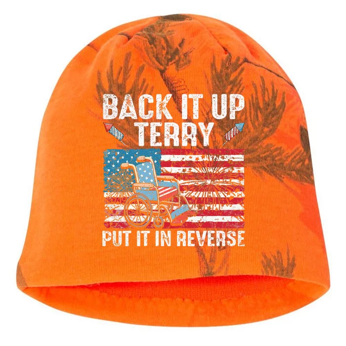 Back Up Terry Put It In Reverse Firework Kati - Camo Knit Beanie