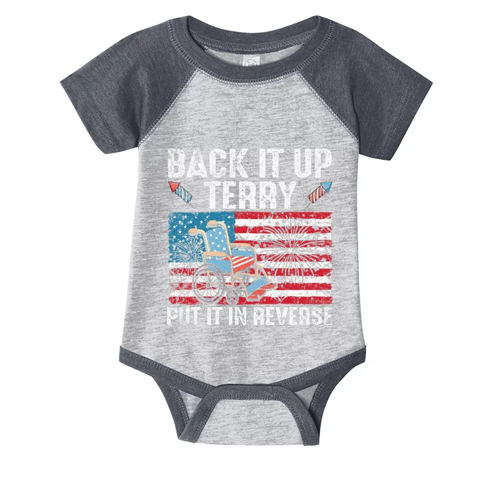 Back Up Terry Put It In Reverse Firework Infant Baby Jersey Bodysuit